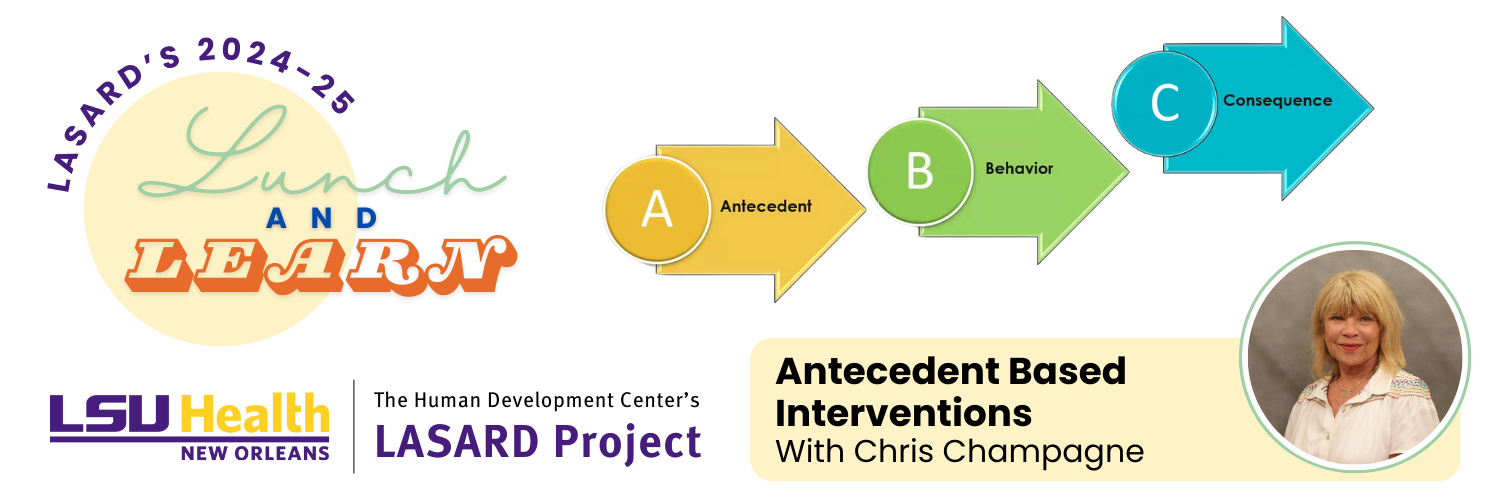 Antecedent Based Interventions With Chris Champagne