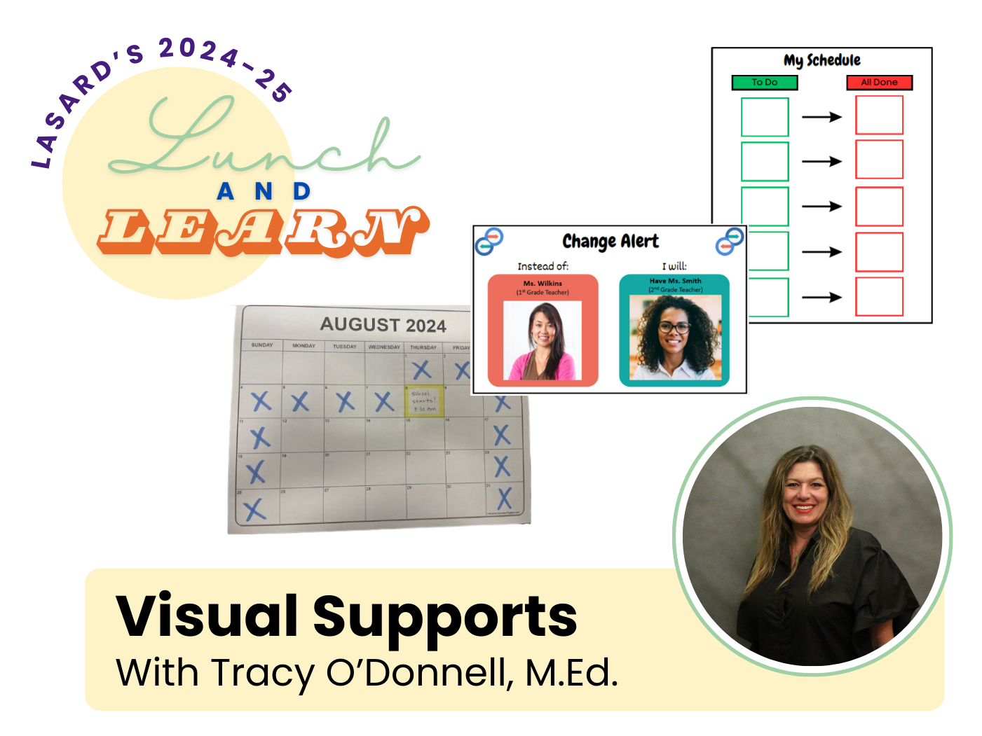 Lunch n Learn Visual Supports with Tracy O'Donnell