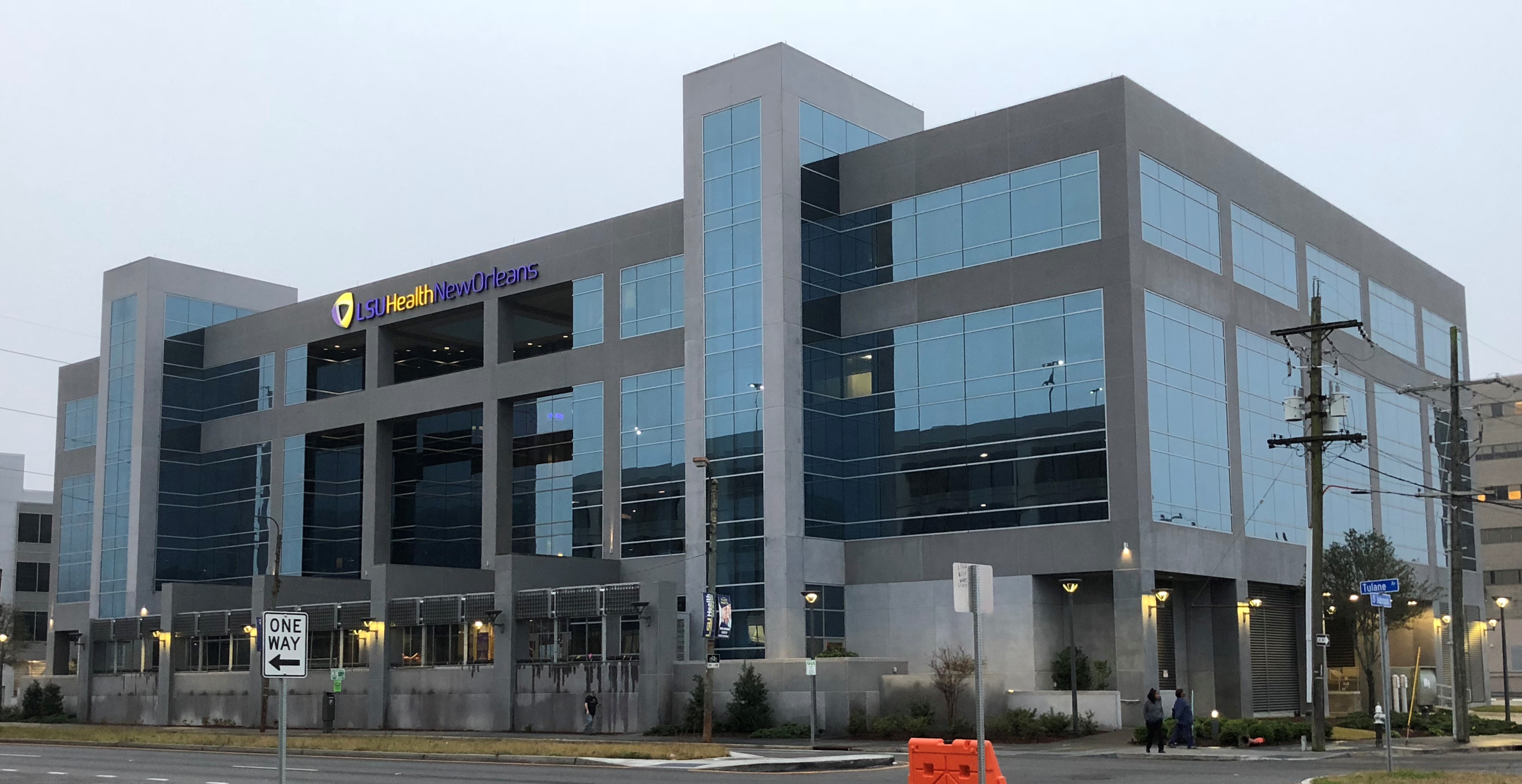 Human Development Center building viewed from Tulane Avenue