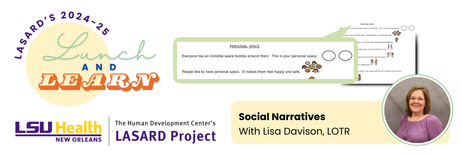 Social Narratives with With Lisa Davison, LOTR